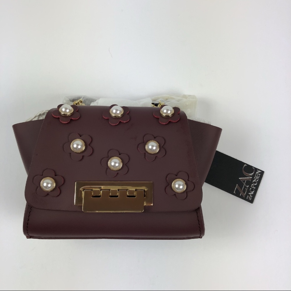 NWT ZAC Zac Posen Pearl Eartha Kit Shoulder Bag - Picture 3 of 7